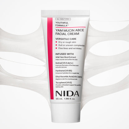 NIDA Youthful Formula™ Yam Mucin  ABCE Facial Cream
