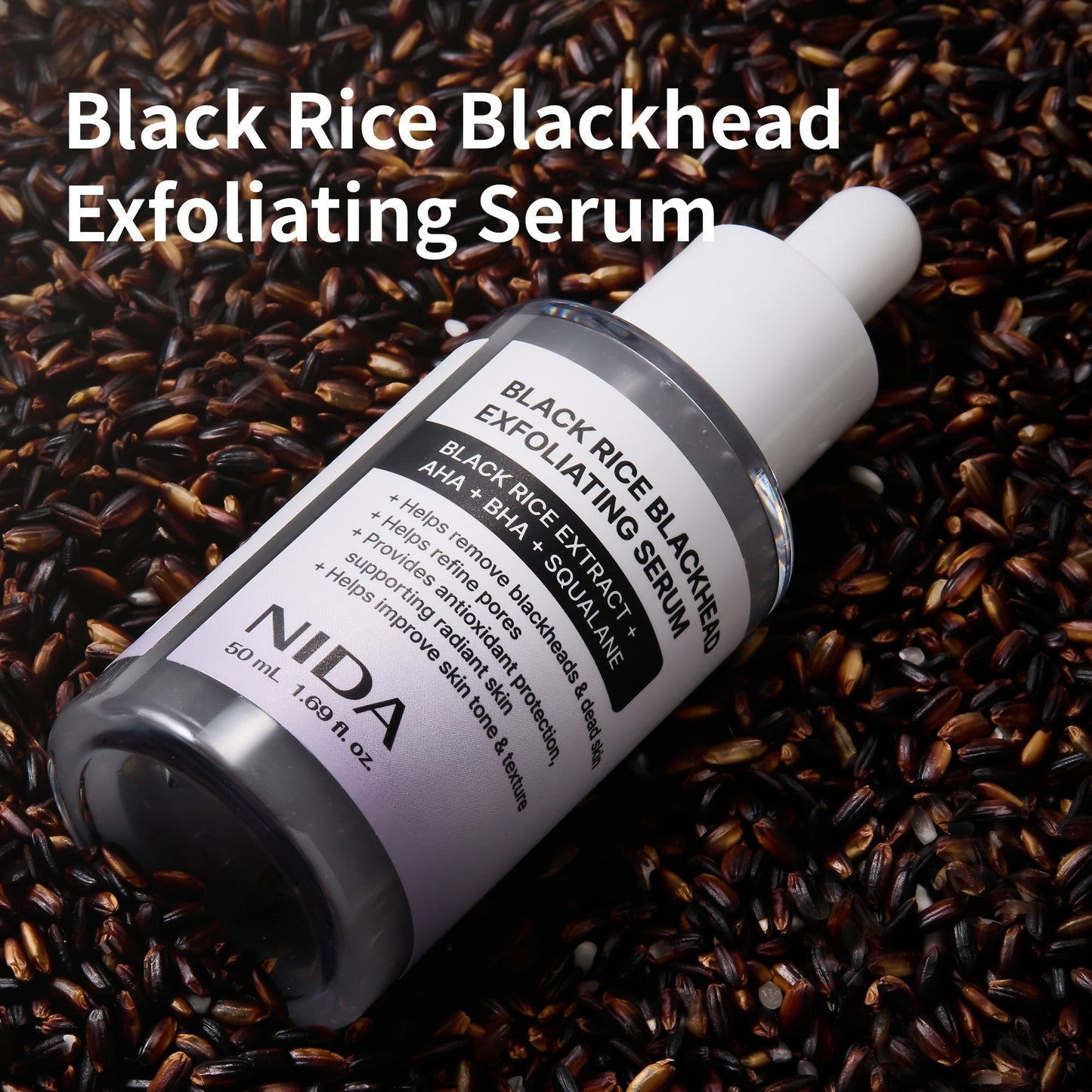 NIDA Black Rice Blackhead Exfoliating Serum